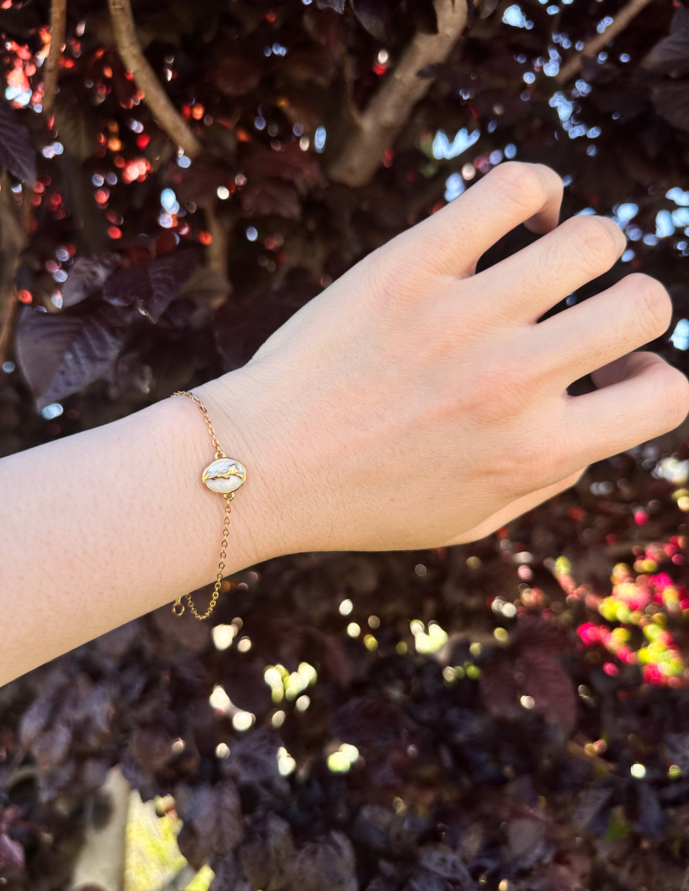 Wildflower Stone Bracelet