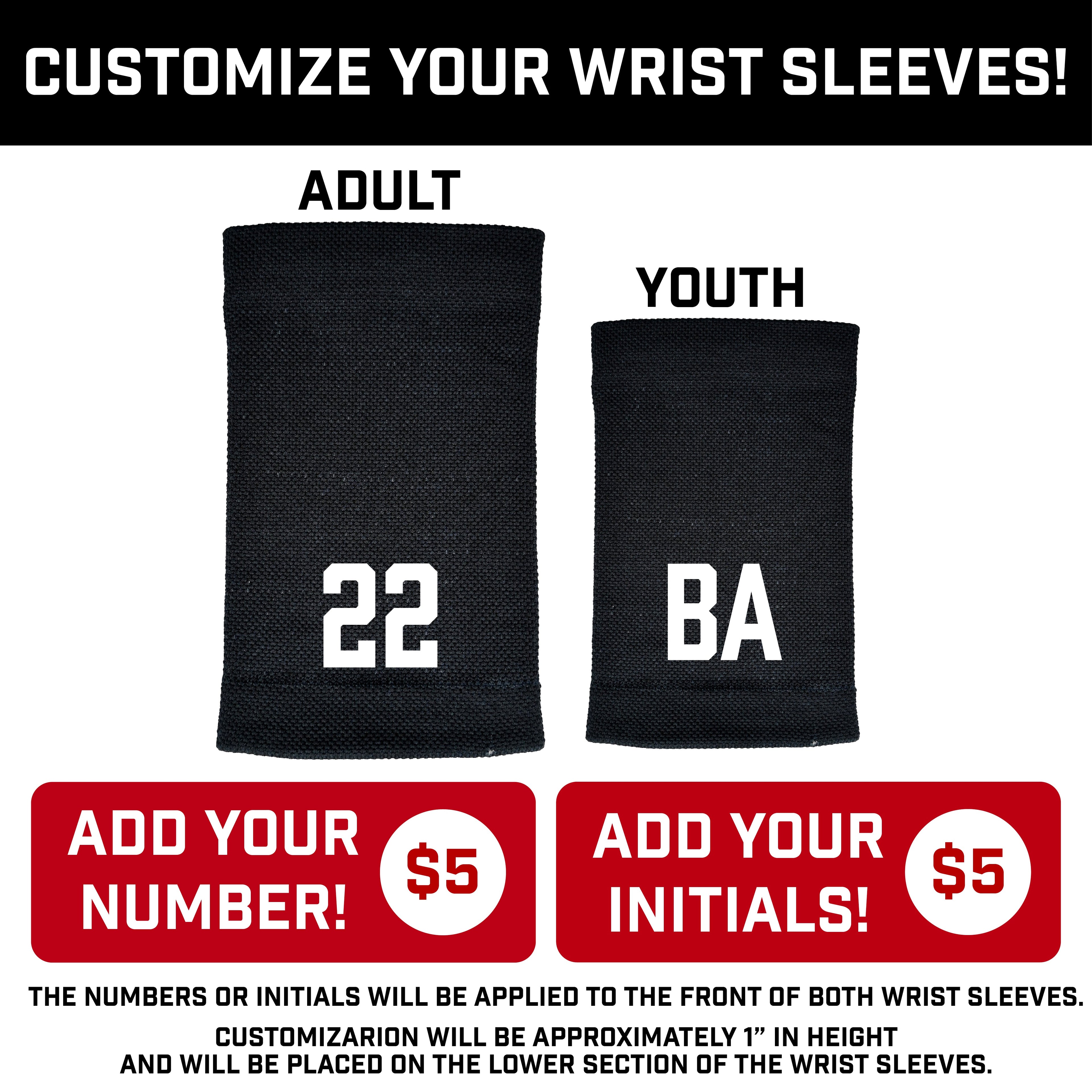 Blue Ice Cream Wrist Support Sleeves