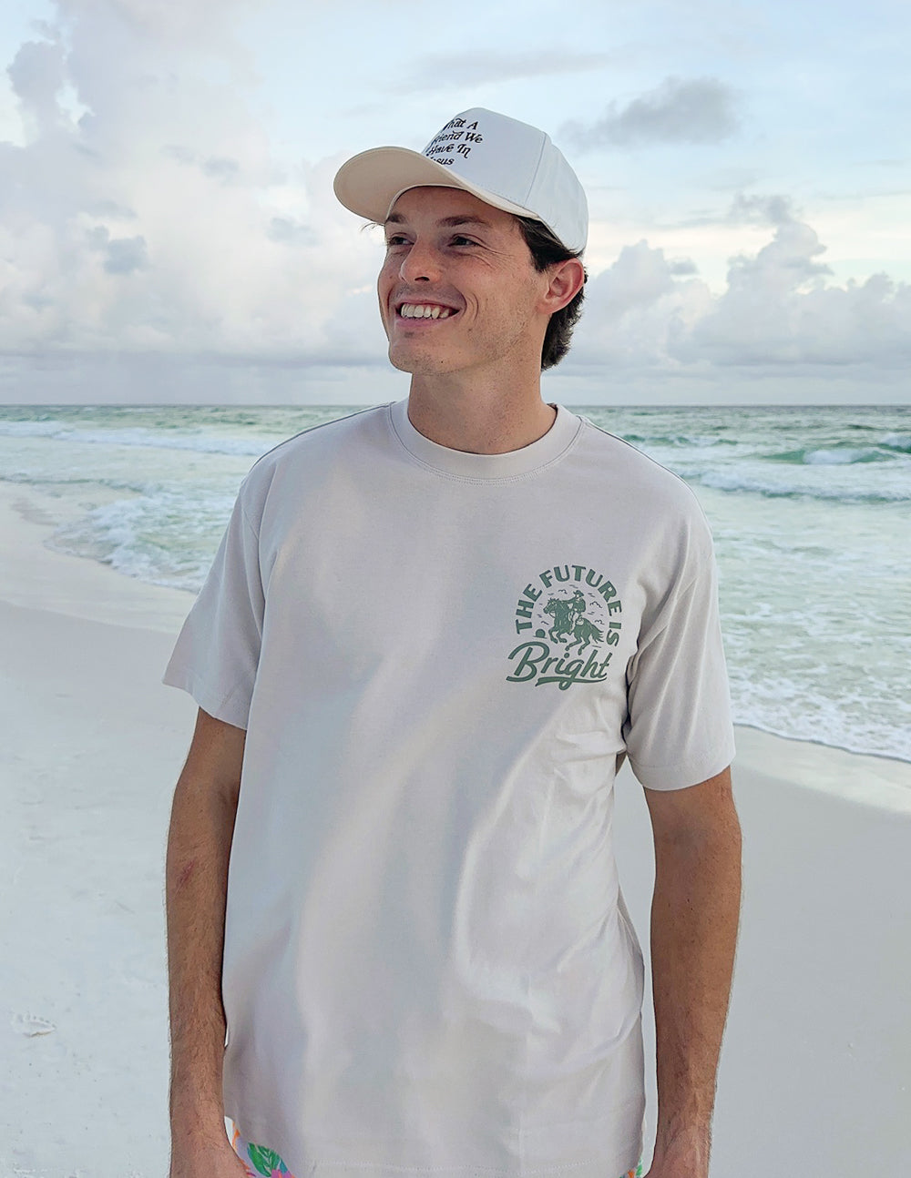 Elevated Faith Christian Apparel T-Shirt with inspirational design for casual beach wear