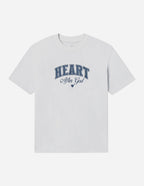 Elevated Faith Christian Apparel T-Shirt in white with 'Heart After God' design on the front