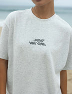 Elevated Faith Christian Apparel T-Shirt in gray with 'Highs and Lows' graphic design