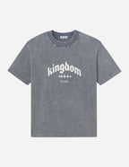 Elevated Faith Kingdom of God Christian Apparel T-Shirt in a gray vintage style