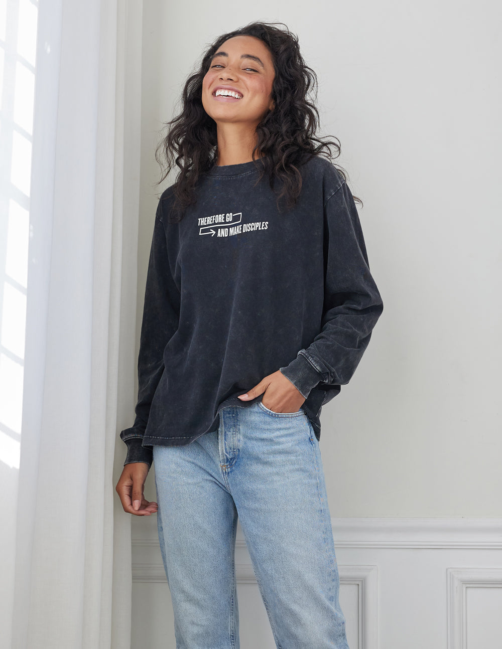 Elevated Faith Christian Apparel T-Shirt in Black with Positive Message and Comfortable Fit