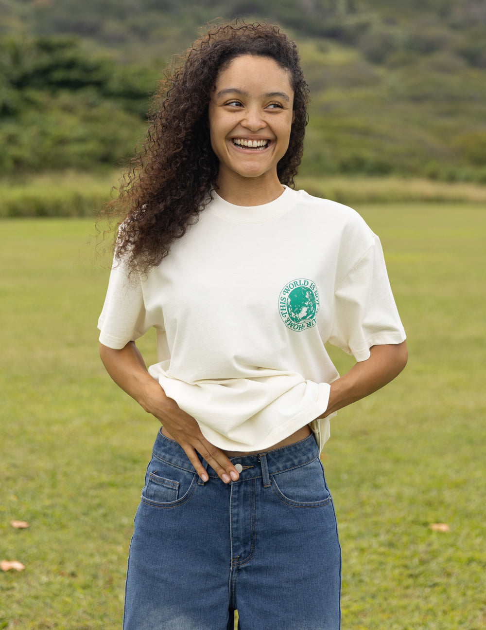 Elevated Faith Christian Apparel T-Shirt in Soft White with Logo Design for Comfortable Wear