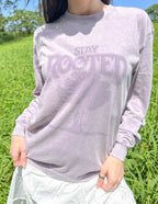 Elevated Faith Christian Apparel T-Shirt in Lavender with Stay Rooted Design for Nature Lovers