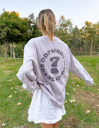 Elevated Faith Christian Apparel T-Shirt with oversized fit and unique question graphic on back