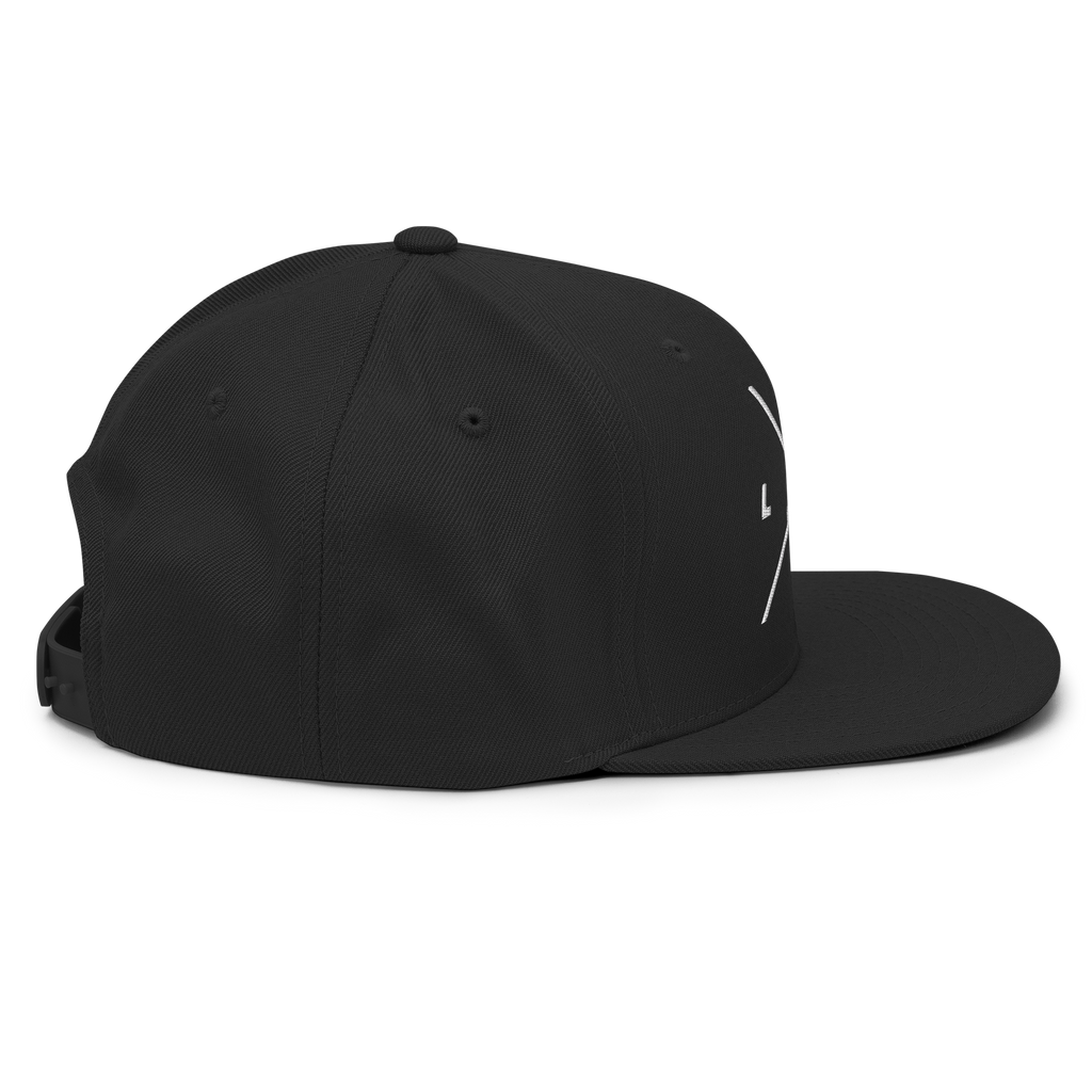 Christian Embroidered Hat in black featuring a sleek design for everyday wear