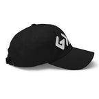 Black Christian Embroidered Hat with stylish design for casual wear
