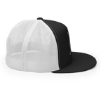 Christian Embroidered Hat with Black Front and White Mesh Back for Stylish, Faith-Based Wear