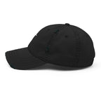 Black Christian Embroidered Hat with Adjustable Strap and Stylish Design for Everyday Wear
