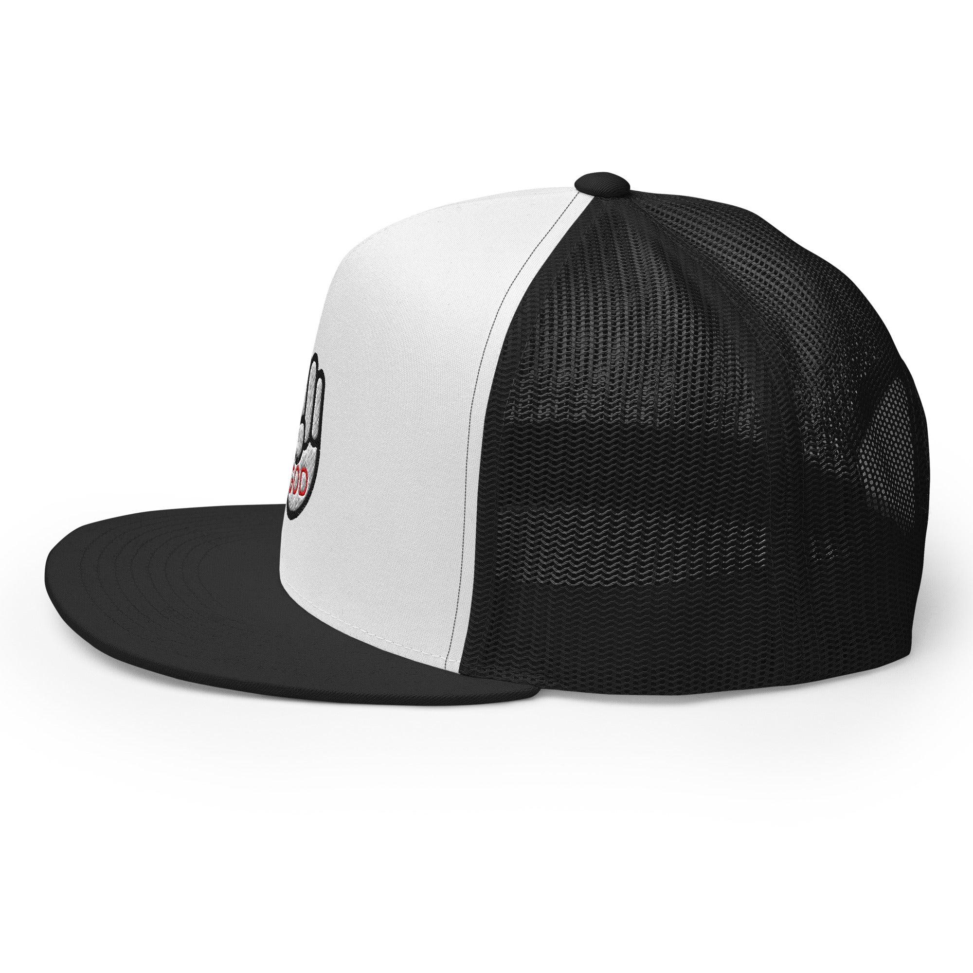 Christian Embroidered Hat with a unique design and adjustable snapback style for casual wear