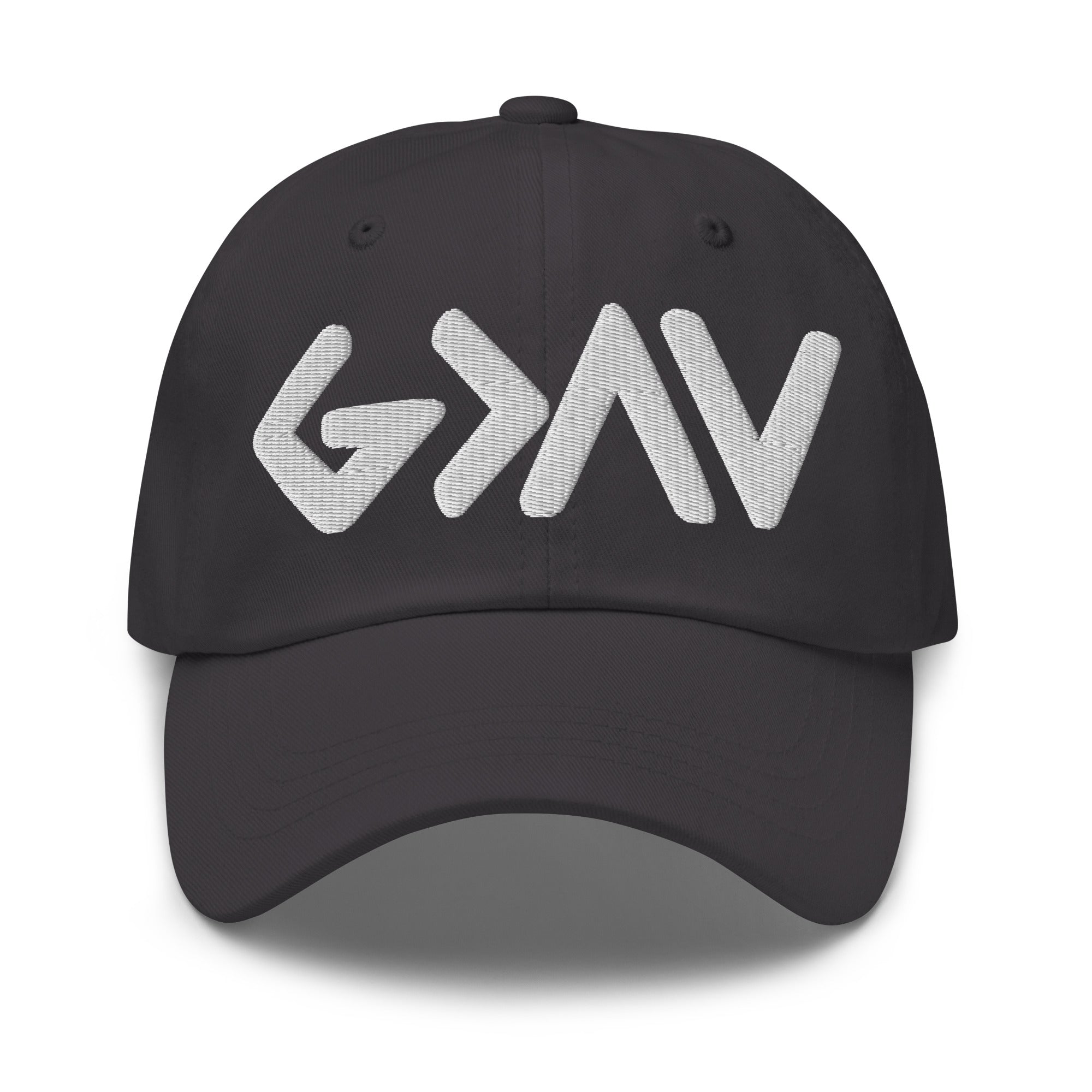 Black Christian Embroidered Hat with Stylish Logo Design for Everyday Wear