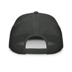 Back view of a Christian Embroidered Hat with a mesh design for breathability and comfort