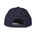 Back view of a navy Christian Embroidered Hat with adjustable strap from RepThe1 Apparel and Accessories