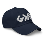 Navy Christian Embroidered Hat with Stylish Letters for Faith-Inspired Fashion