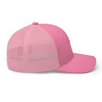 Pink Christian Embroidered Hat with Mesh Back for Comfortable All-Day Wear