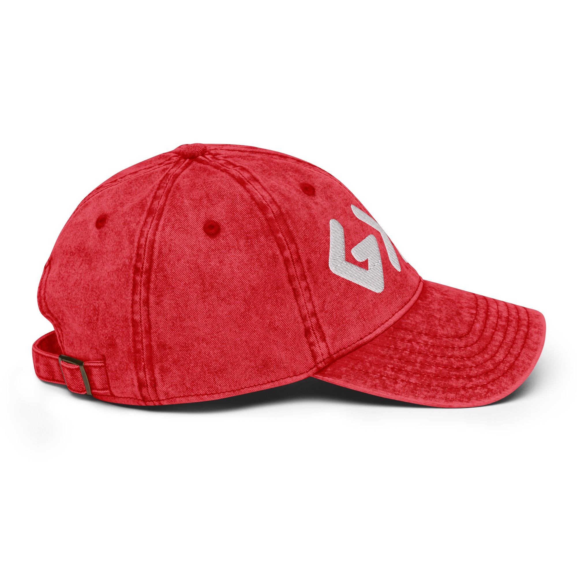 Red Christian Embroidered Hat with Stylish Design from Rep The One for Everyday Wear