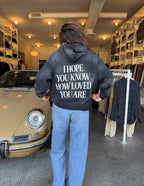 Elevated Faith Christian Hoodie with inspirational message on the back for a stylish and meaningful look