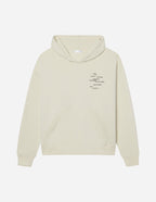 Elevated Faith Christian Hoodie in Cream with Inspirational Text and Front Pocket