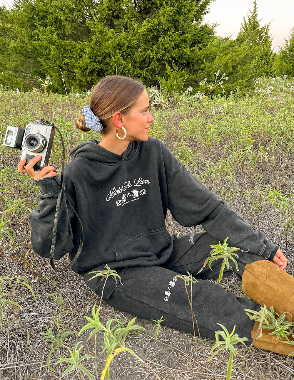 Elevated Faith Christian Hoodie in Black with Relaxed Fit, Perfect for Casual Outings