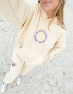 Elevated Faith Christian Hoodie in Soft Yellow with Graphic Design for Comfortable Wear