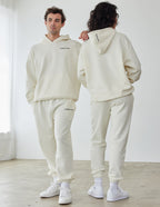 Elevated Faith Christian Hoodie in cream color for a stylish and comfortable look