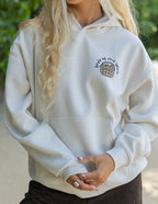 Elevated Faith Christian Hoodie in Light Gray with Graphic Design on Front