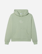 Elevated Faith Christian Hoodie in soft green with a front pocket and cozy design