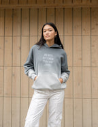 Elevated Faith Christian Hoodie in Gray with the text Heaven is Closer Than You Know