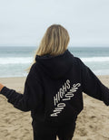 Elevated Faith Christian Hoodie in Black with 'Highs and Lows' Text on Back for Casual Wear