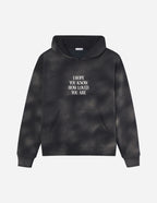 Elevated Faith Christian Hoodie in Black with Inspirational Message 'I Hope You Know How Loved You Are'