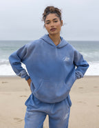 Elevated Faith Christian Hoodie in Blue with a Comfortable Fit for Everyday Wear