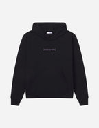 Black Elevated Faith Christian Hoodie with 'Jesus is King' print on front and a cozy design