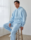 Elevated Faith Light Blue Christian Hoodie with a Comfortable Fit for Everyday Wear