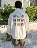 Elevated Faith Christian Hoodie in White with Graphic Designs of Love, Joy, and Kindness