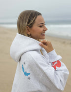 Elevated Faith Christian Hoodie in Gray with Colorful Graphics and Cozy Hood for Everyday Wear