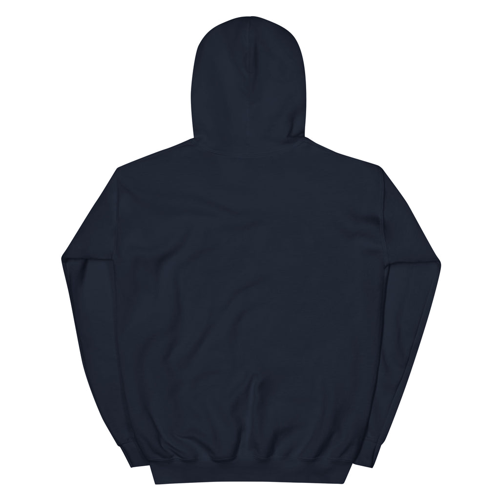 Navy Christian Hoodie from RepThe1 Apparel featuring a classic design and cozy fit