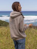 Elevated Faith Christian Hoodie in gray with 'Spirit of God' printed on the back, perfect for casual wear