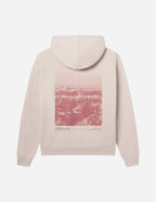 Elevated Faith Christian Hoodie in light beige with 'Strength' graphic on the back