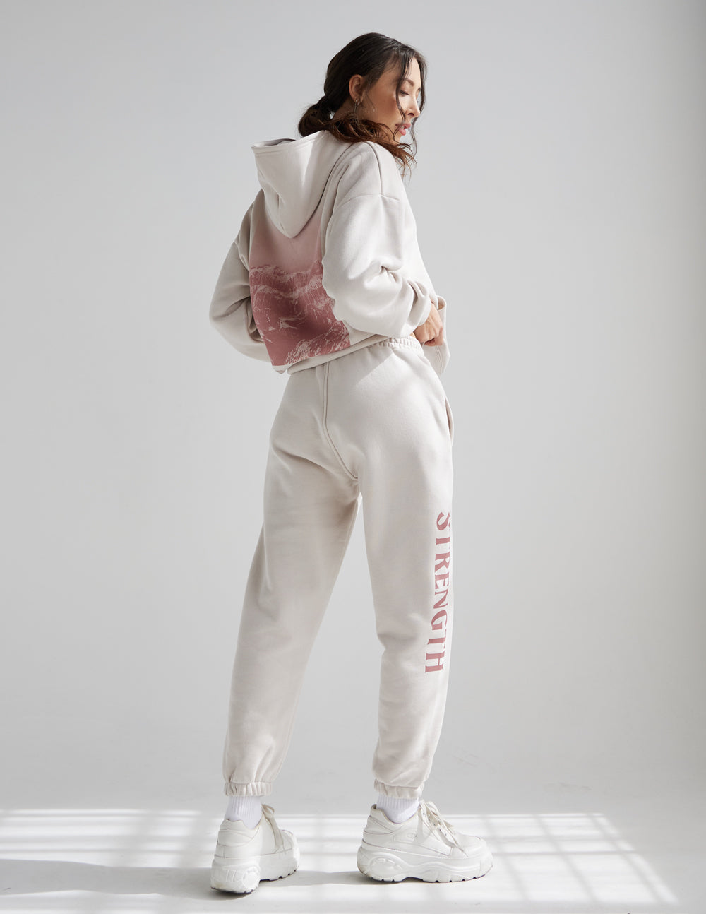 Elevated Faith Christian Hoodie in Light Color with Inspirational Design and Comfortable Fit