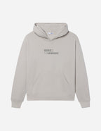 Elevated Faith Christian Hoodie in light gray featuring a front pocket and inspirational text for comfort and style