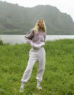 Elevated Faith Christian Hoodie in Lavender with Comfortable Fit for Everyday Wear