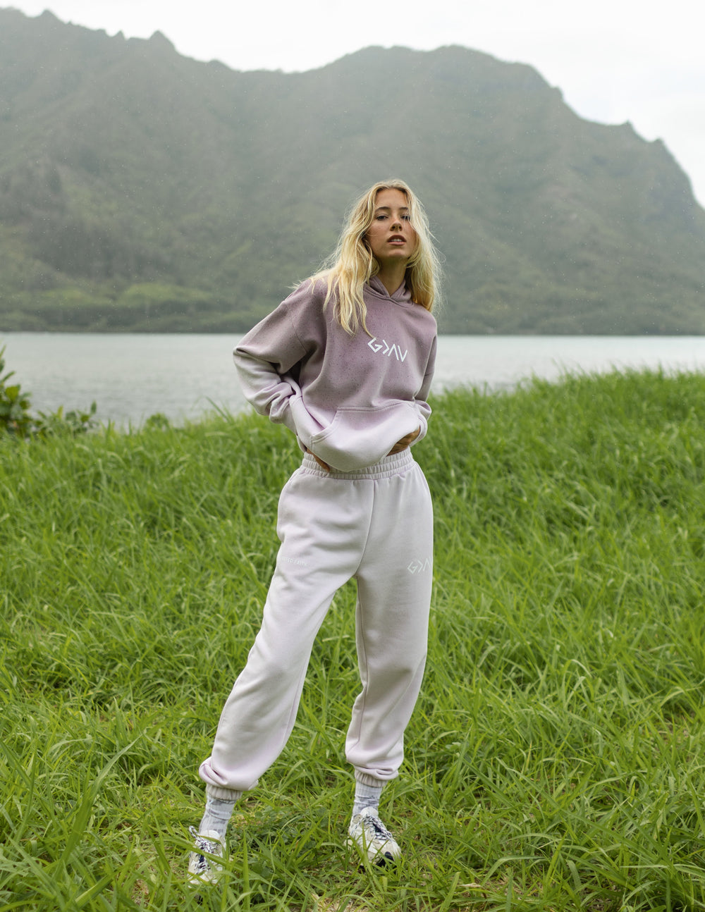 Elevated Faith Christian Hoodie in Lavender with Comfortable Fit for Everyday Wear