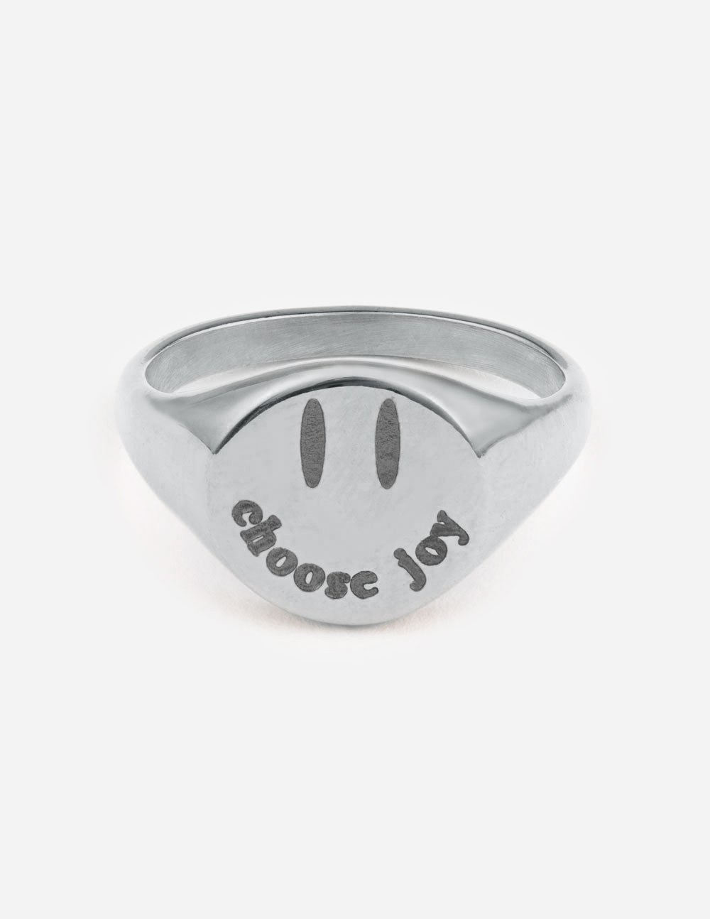Elevated Faith Choose Joy Ring in Silver, a stylish piece of Christian Jewelry for everyday wear