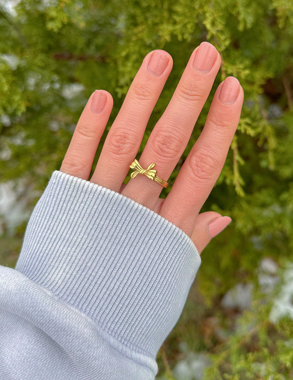 Elegant Elevated Faith Ring set in Gold, showcasing intricate design ideal for Christian Jewelry lovers