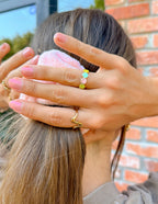 Elevated Faith Christian Jewelry Ring with Colorful Gemstones Perfect for Everyday Wear