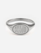 Elevated Faith Christian Jewelry Ring with engraved WWJD design for faith-inspired style