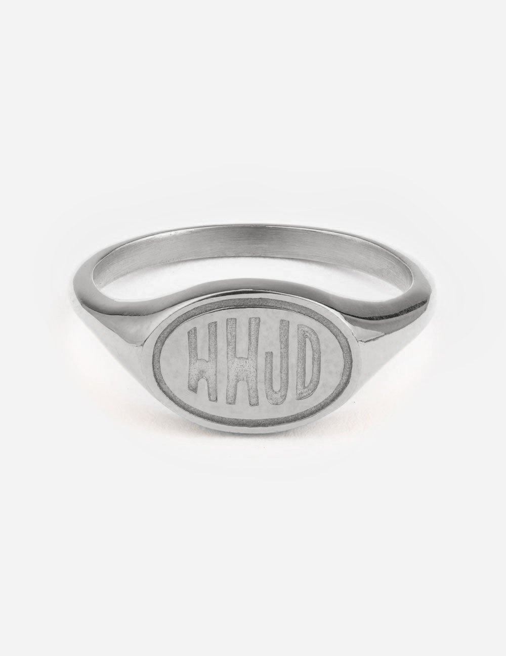 Elevated Faith Christian Jewelry Ring with engraved WWJD design for faith-inspired style