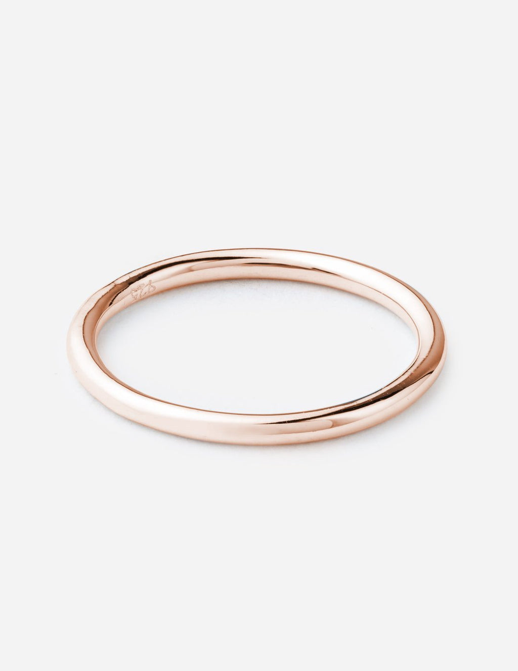 Elevated Faith Rose Gold Simple Ring as a Stylish Piece of Christian Jewelry