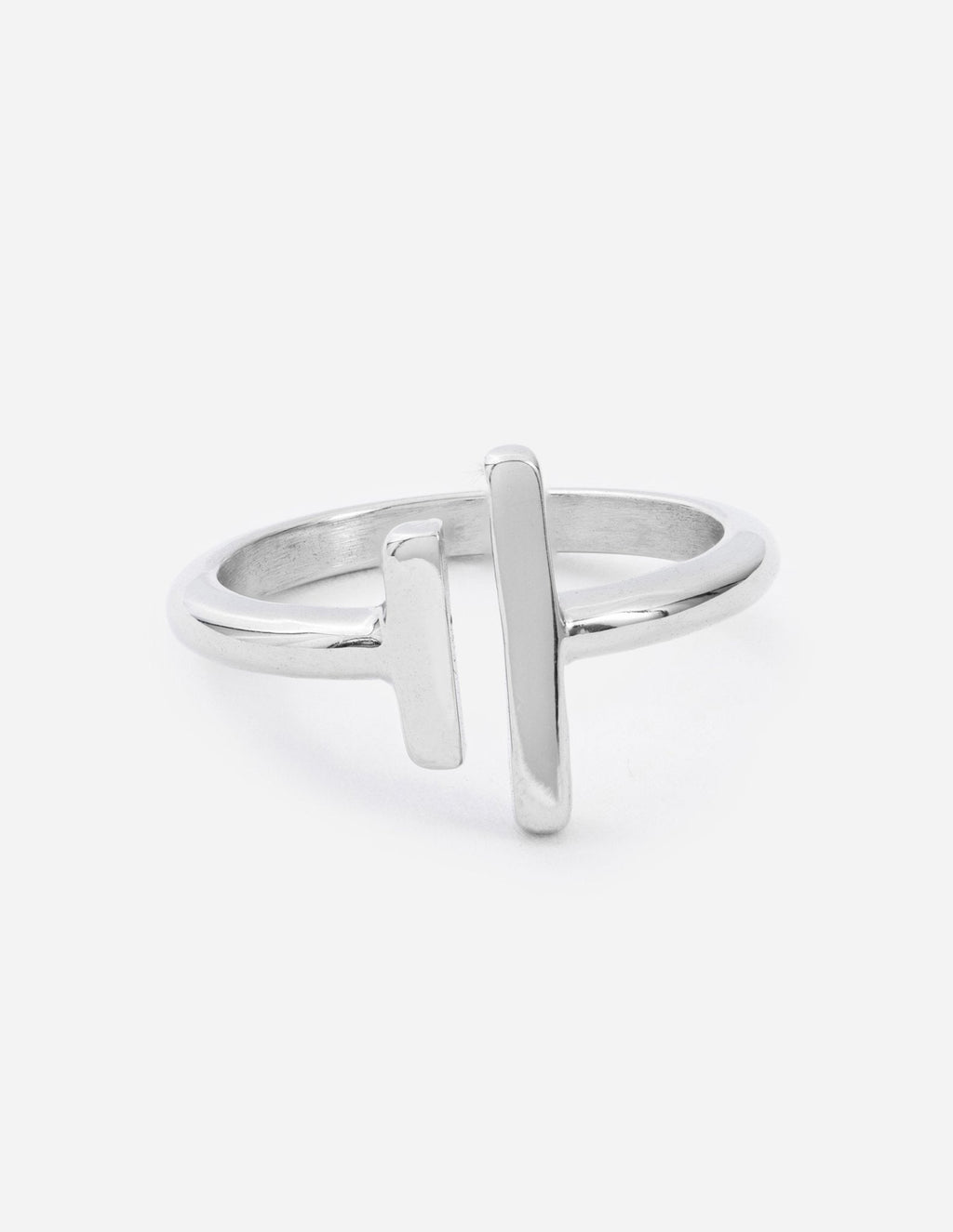 Elevated Faith Silver Ring with Unique Design, Perfect for Christian Jewelry Enthusiasts